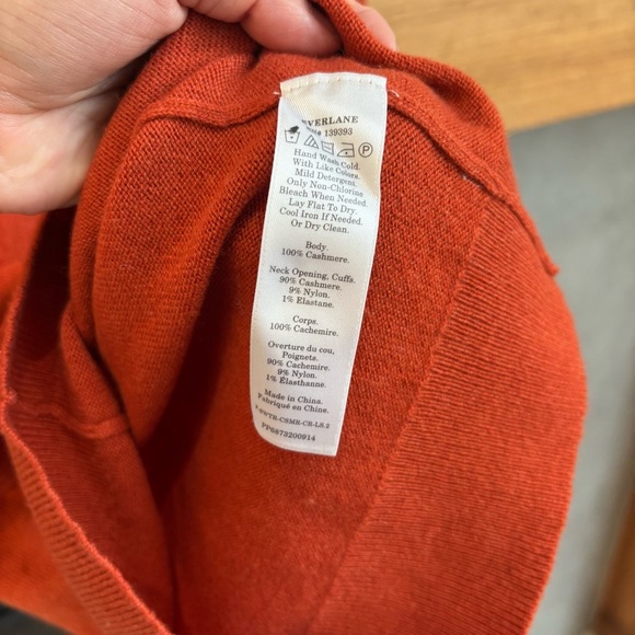 Everlane The Classic Crew in Cashmere, Size XXS - Picture 9 of 13